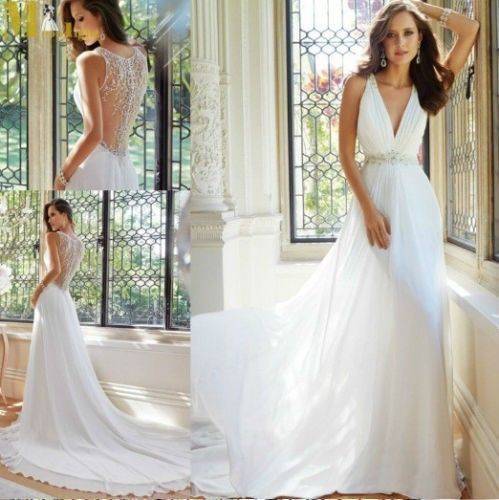 Stunning Chiffon Wedding Dress